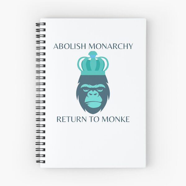 Item preview, Abolish Monarchy, Return to Monke designed and sold by MystikArts.