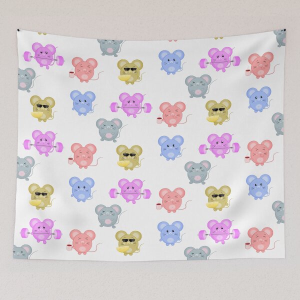 Item preview, Colorful cute rats pack  designed and sold by Designs-RZ.
