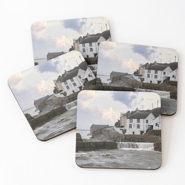 Item preview, Ship Inn Porthleven thunder storm designed and sold by kathleenjean.