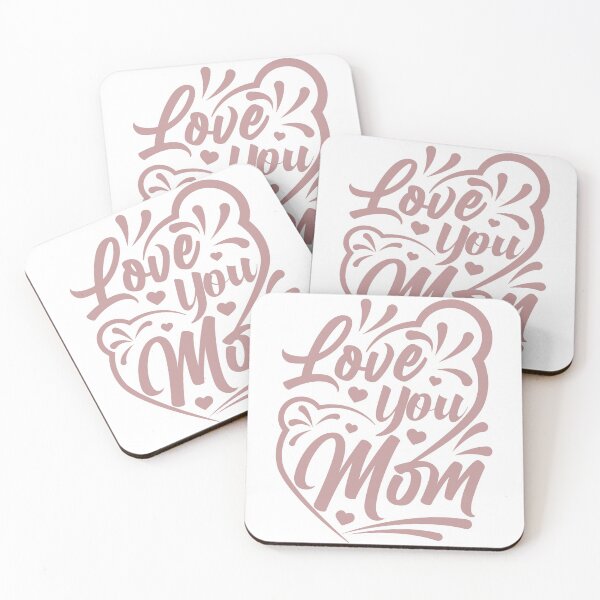 Item preview, Love you MOM, you are the best - Pink designed and sold by Schuva.