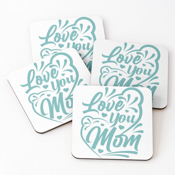 Item preview, Love you MOM, you are the best - Blue designed and sold by Schuva.