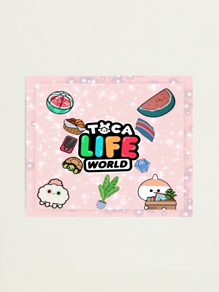 Lámina fotográfica «toca boca - toca boca 2021 - toca life world» de