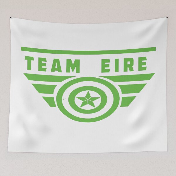 Item preview, team Eire - white designed and sold by fooleproof.