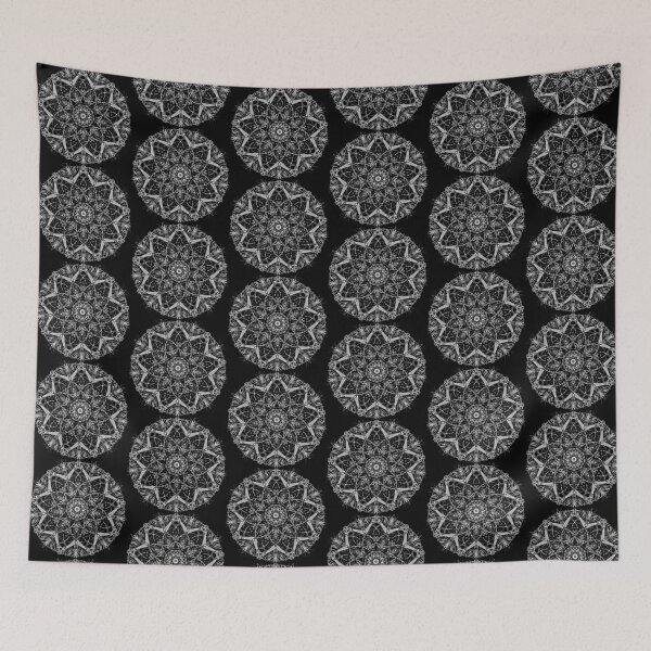 Item preview, Mandala Black and white designed and sold by newstylemagri.
