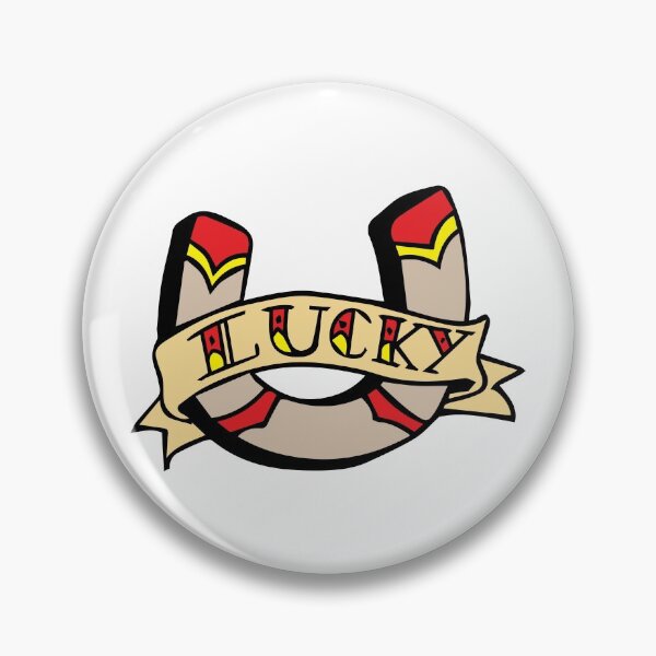 Item preview, Lucky Horseshoe - Colour Version - Traditional tattoo designed and sold by 86Gaz.