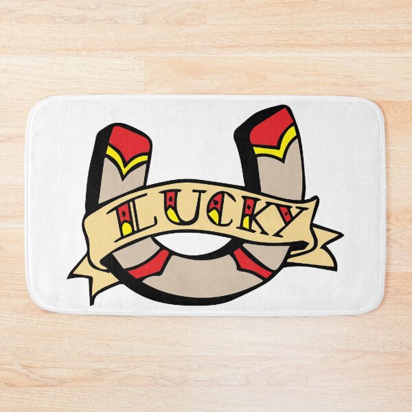 Item preview, Lucky Horseshoe - Colour Version - Traditional tattoo designed and sold by 86Gaz.