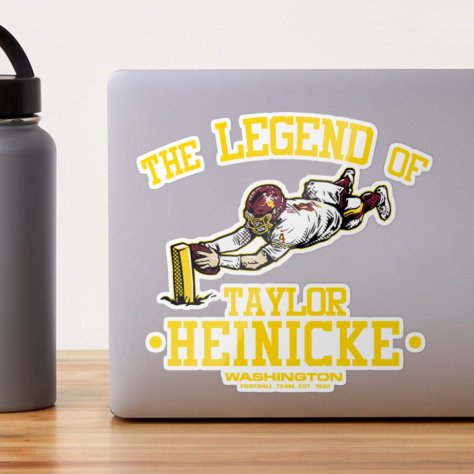 The Legend Of Taylor Heinicke Washington Football Team Essential T-Shirt  for Sale by mark321alphin