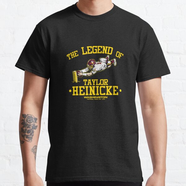 Taylor Heinicke T-Shirt. Washington Football Vintage T-shirt Gift