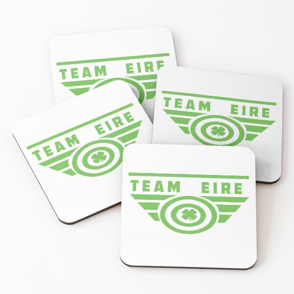 Item preview, team Eire - white - shamrock  designed and sold by fooleproof.