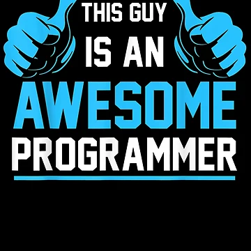 Artwork thumbnail, Mens Programmer Coder Developer  by manidala