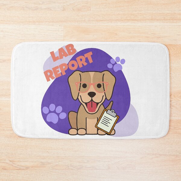 Item preview, Lab Report Labrador Retriever Dog  designed and sold by LoveofDog.