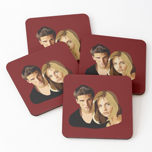Item preview, Angel and Buffy designed and sold by kaelyeden.