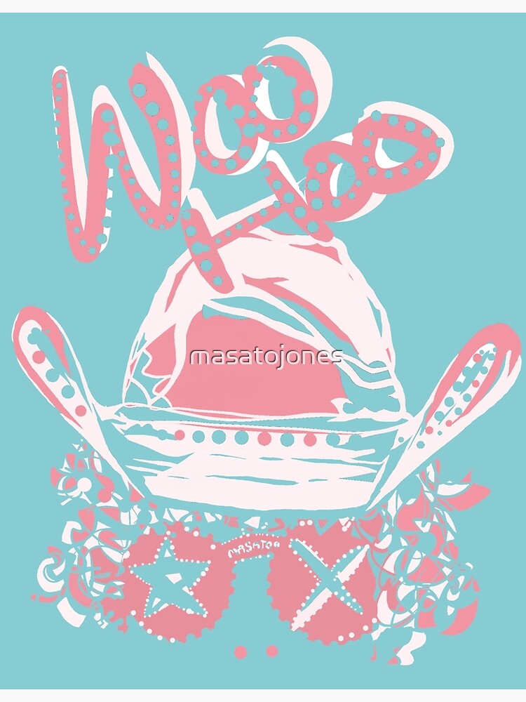 "WooHoo Girl" Poster for Sale by masatojones Redbubble