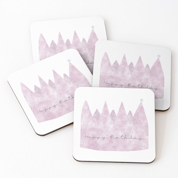 Item preview, Happy Birthday, Pink Birthday Crown designed and sold by SparkPrintsandDesigns.
