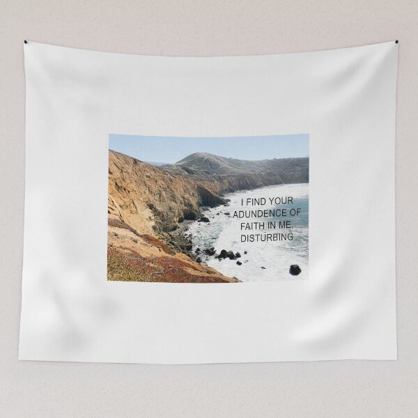 Item preview, I find your abundance of faith in me, disturbing designed and sold by CrazyCatChick.