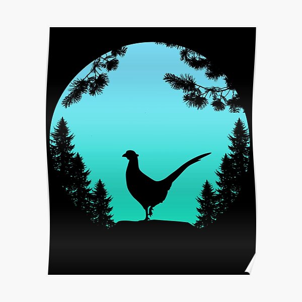 Pheasant Poster