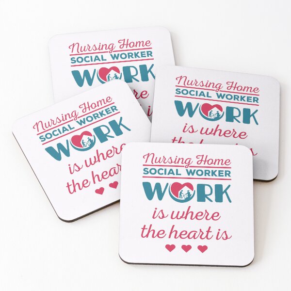 Item preview, Nursing Home Social Worker Work is Where the Heart Is designed and sold by jaygo.