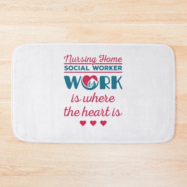 Item preview, Nursing Home Social Worker Work is Where the Heart Is designed and sold by jaygo.
