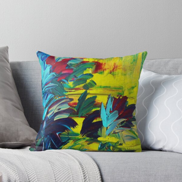 Aperçu de l'œuvre FLORA - Citron Citron Citron Citronnelle Chartreuse Floral Bouquet Fleurs de Jardin Coloré Nature Beauté créée et vendue par EbiEmporium.