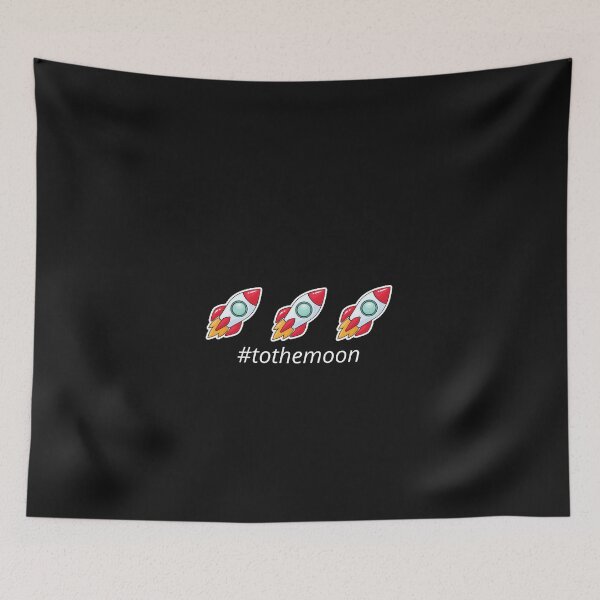 Item preview, #tothemoon with rockets designed and sold by teesonwheels.