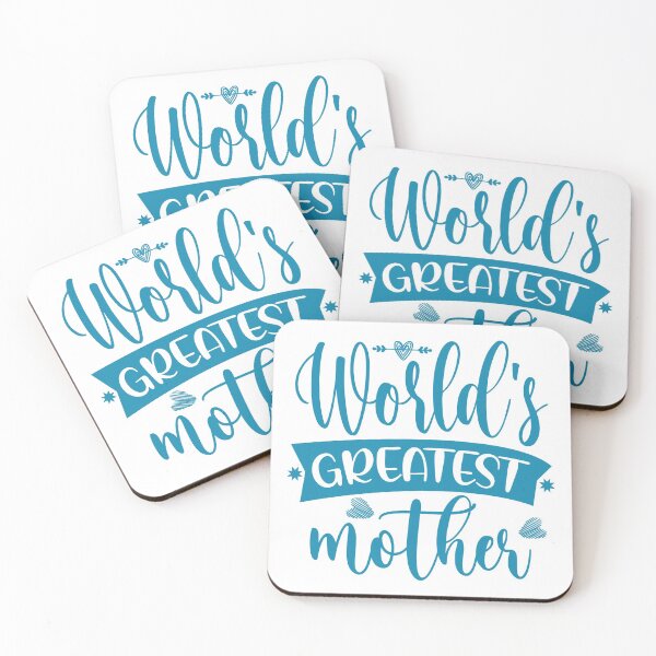 Item preview, World's greatest mother, I love my mum - Blue designed and sold by Schuva.