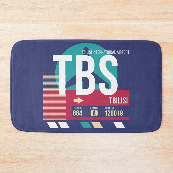 Item preview, Tbilisi, Georgia (TBS) Airport Code Baggage Tag designed and sold by SLAG-Creative.