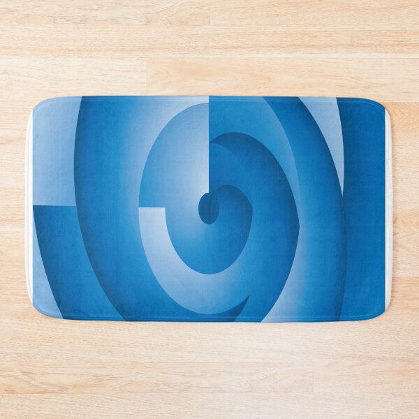 Item preview, Blue triangles rotating designed and sold by feiermar.