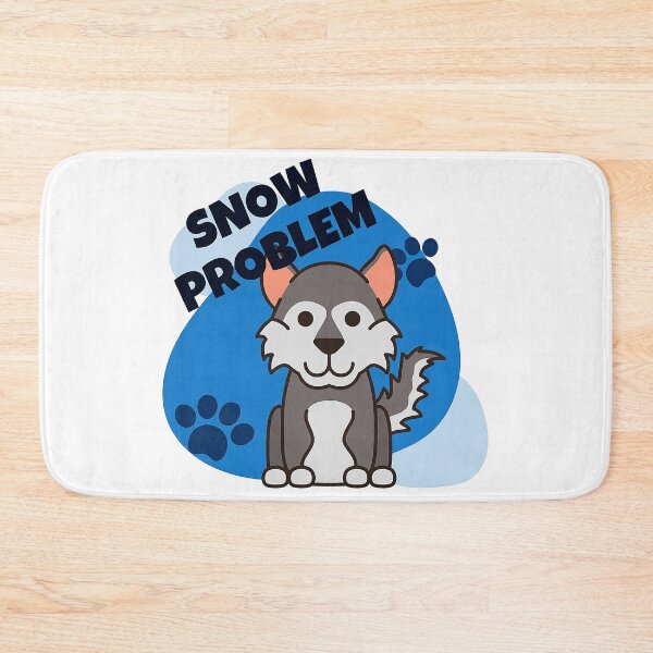 Item preview, Snow Problem Husky Malamute Sled Dog designed and sold by LoveofDog.