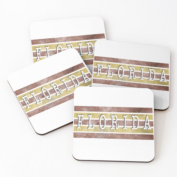 Item preview, Florida with team colors  designed and sold by paigecaffarel.
