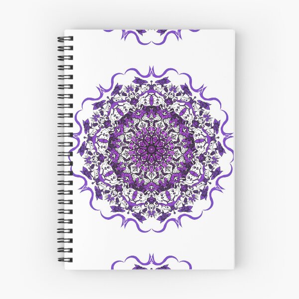 Aperçu de l'œuvre Mandala violet créée et vendue par ZuquitAlpha.