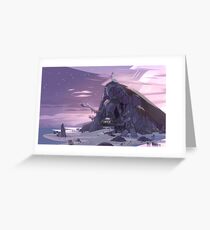 Steven Universe Night Temple Greeting Card