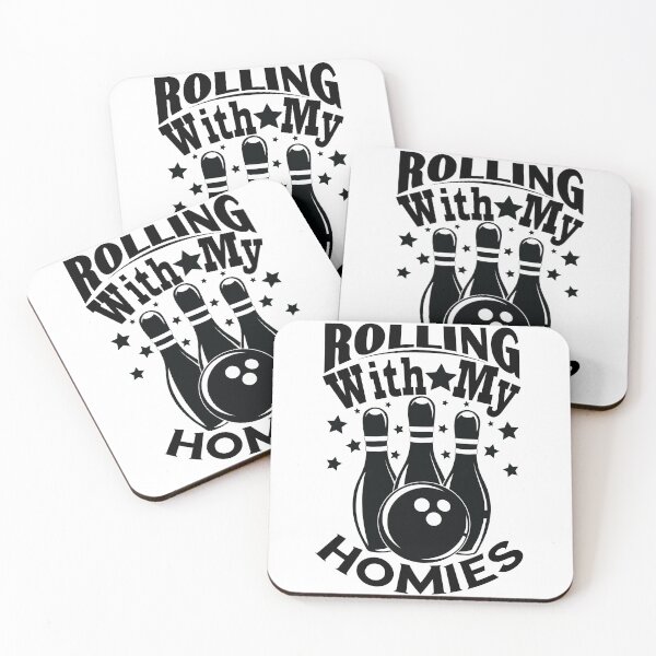 Artikelvorschau, Rolling With My Homies Bowling, Bowling, Bowlingkugel, lustiges Bowling, Bowlingliebhaber, Bowlingteam, Bowlingzeit, Bowling Vintage entworfen und verkauft von MoohAs.
