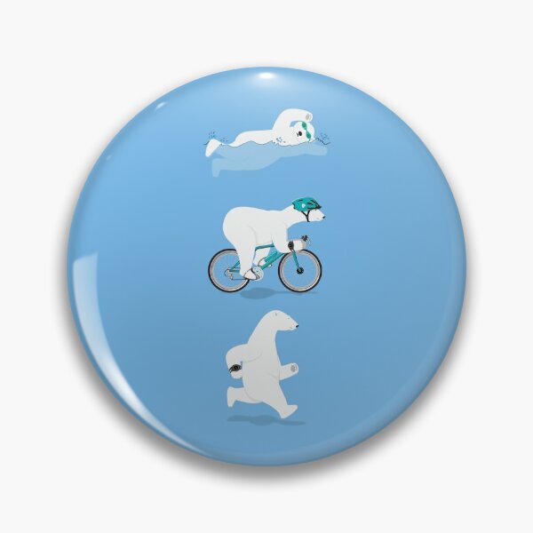 Artikelvorschau, Eisbär Triathlon entworfen und verkauft von grumpyteds.