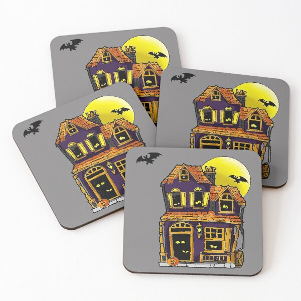 Item preview, haunted house art designed and sold by rosaalamo.