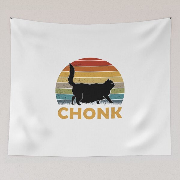 Item preview, Funny Chonk Scale Cat Meme Memes designed and sold by Realme9876.