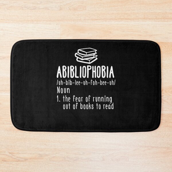 Item preview, Abibliophobia Definition Reading Bookworm Reader  designed and sold by manidala.
