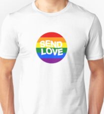 send love // pride month Unisex T-Shirt