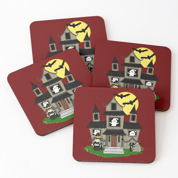 Item preview, haunted house cartoon designed and sold by rosaalamo.