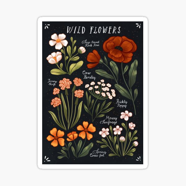 Wild Flowers vol.1 Sticker