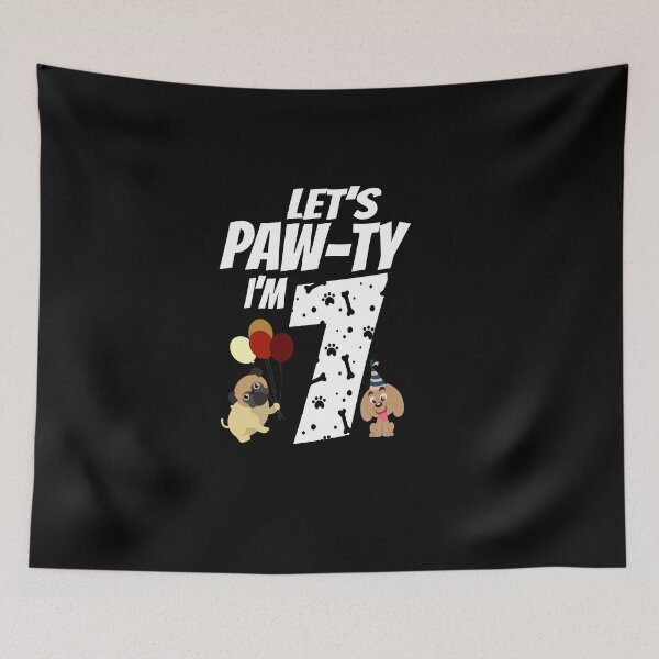 Item preview,  Kids 1 Years Old Puppy Dog Birthday Pawty Dog 1stParty Funny Gift Idea For Dogmother designed and sold by Rassitni.