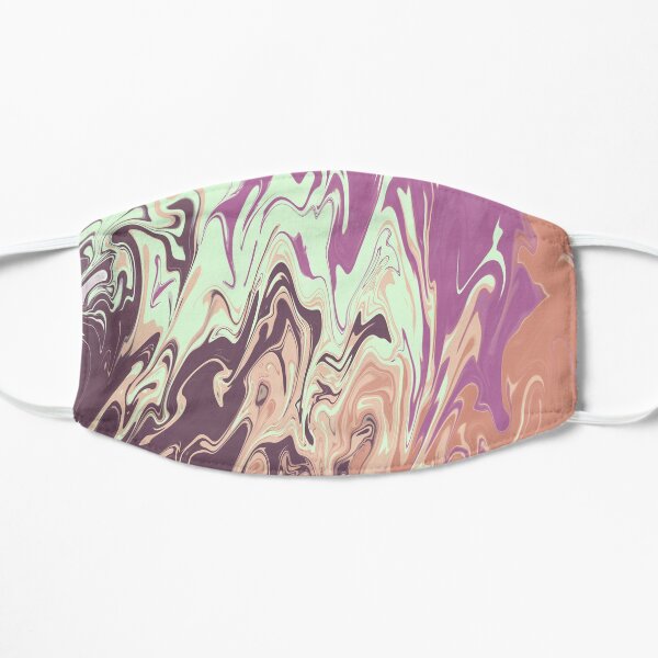 Abstract Marble Modern Art Flat Mask