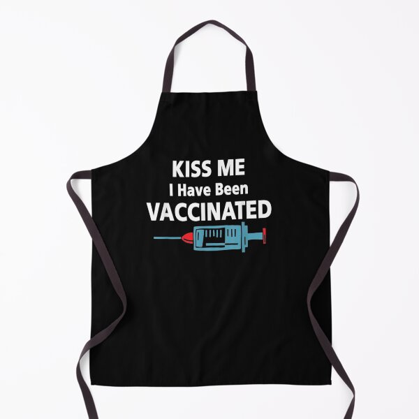 Item preview, Kiss Me I Have Been Vaccinated Shot Check Mark Graphic S  designed and sold by manidala.