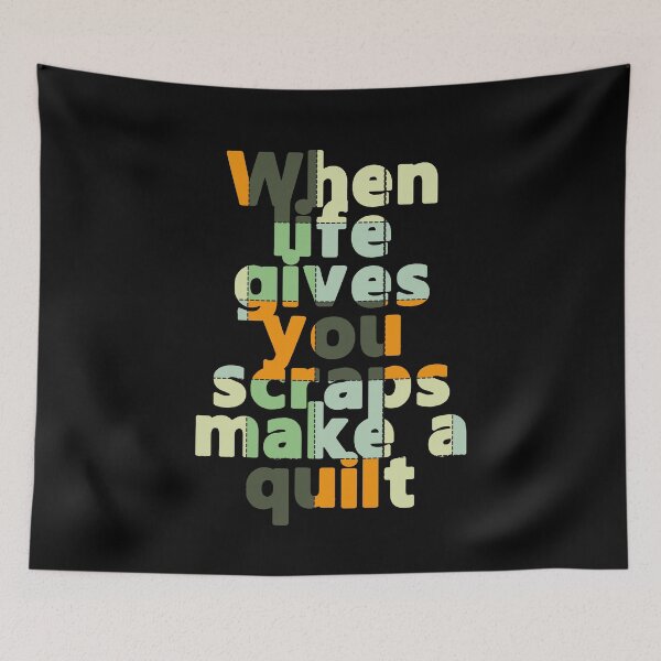 Item preview, Sewing When Life Gives You Scraps Make A Quilt designed and sold by OmmeDesigns.