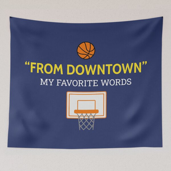 Item preview, From Downtown - My Favorite Words (Blue BG) designed and sold by FilipeFerreira.