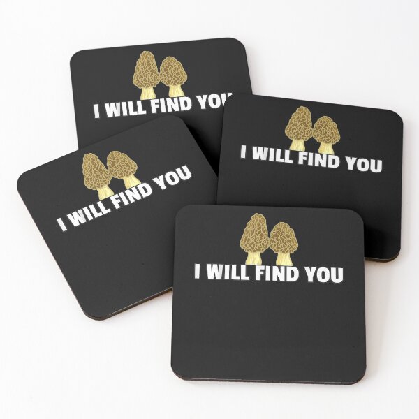 Item preview, I Will Find You Morel Fungi Hunting Mycologist  designed and sold by manidala.