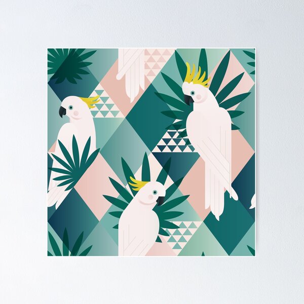 Item preview, Cockatoo Patchwork designed and sold by mischellero.