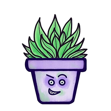Artwork thumbnail, Cute Potted Plant - “Randy Randy RANDY!” by TheSaylerMan