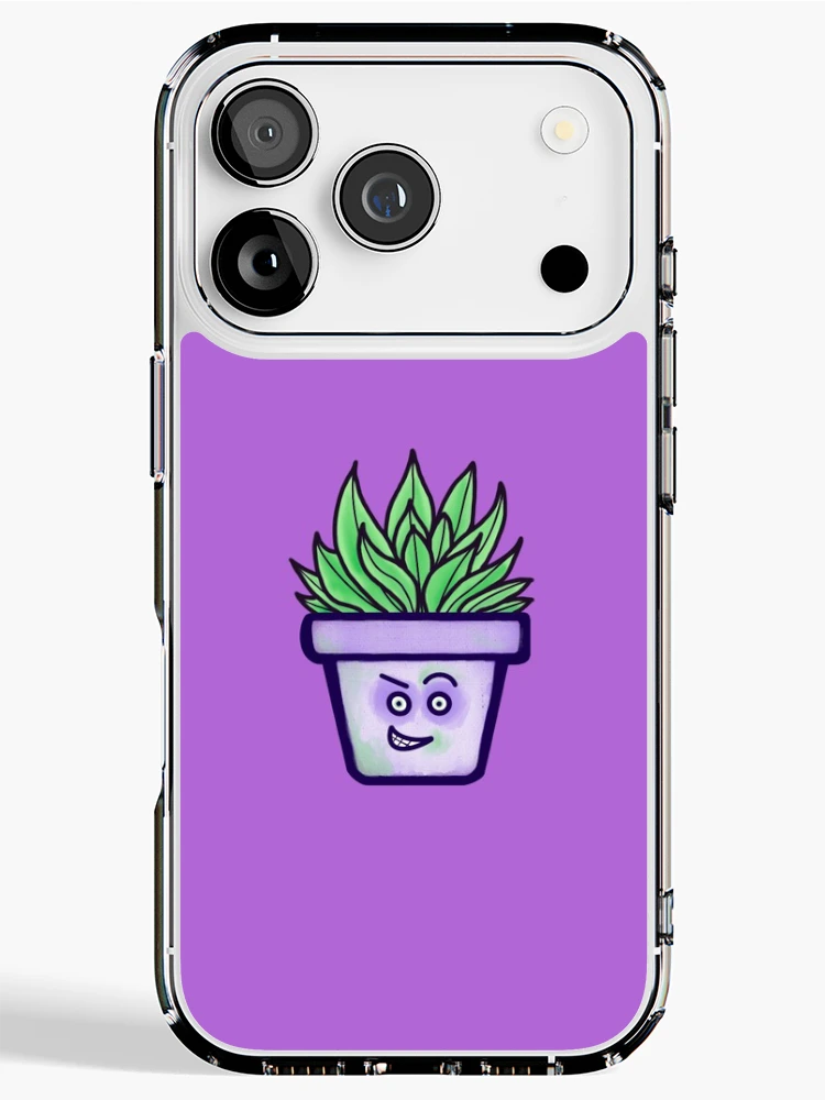 Thumbnail 1 of 5, iPhone Case, Cute Potted Plant - “Randy Randy RANDY!” designed and sold by TheSaylerMan.