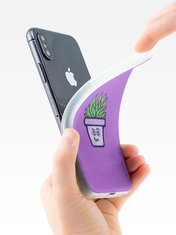 Thumbnail 4 of 5, iPhone Case, Cute Potted Plant - “Randy Randy RANDY!” designed and sold by TheSaylerMan.