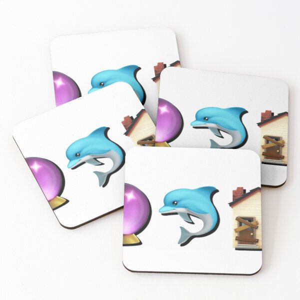 Item preview, Psychic Dolphin Garage emoji designed and sold by dolphingarage.